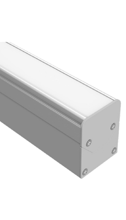Task Profile 750 Surface Or Suspended Mount With Opal Lens Silver