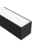 Task LED Channel820 Black Profile & Opal Diffuser Per Meter