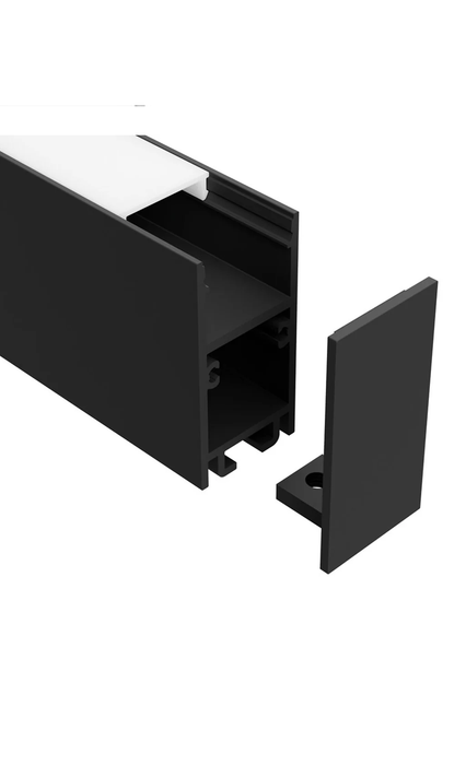 Task LED Channel930 Raw End Cap Screwless