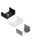 Task LED Chan110 White Mounting Clip