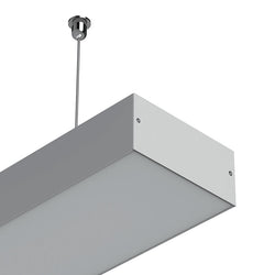 Task Suspension Kit Double Yoke 1.2Mtr Single Drop Silver
