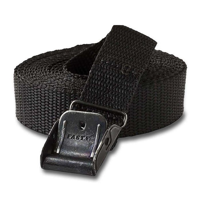 #125 Black Lashing Strap 3.5m