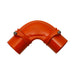 Marley Inspection elbow 40mm orange 13.40O