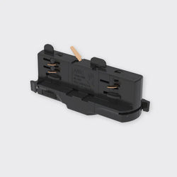 Bright Light 3-Circuit Dali Track Adaptor Black