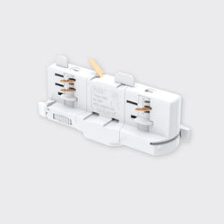 Bright Light 3-Circuit Dali Track Adaptor White