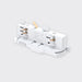 Bright Light 3-Circuit Dali Track Adaptor White