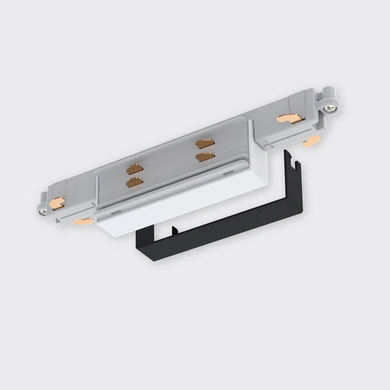 Bright Light 3-Circuit Dali Track Joint Connector White & Black