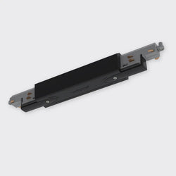 Bright Light 3-Circuit Dali Track Middle Connector Black