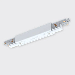 Bright Light 3-Circuit Dali Track Middle Connector White