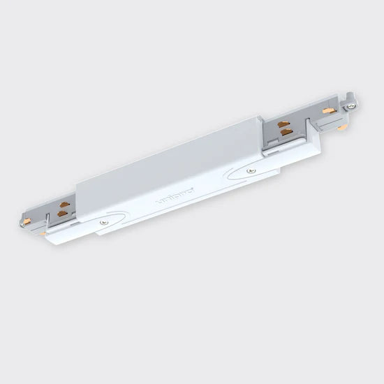 Bright Light 3-Circuit Dali Track Middle Connector White