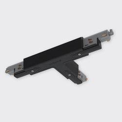 Bright Light 3-Circuit Dali Track T-Angle Connector A Black