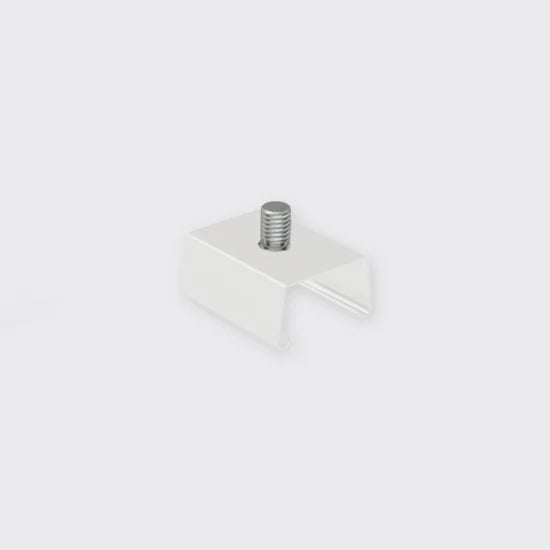 Bright Light Track Quick Ceiling Bracket White