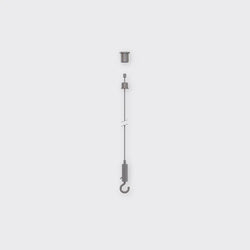 Bright Light Track Adjustable Suspension Kit With Hook 4M