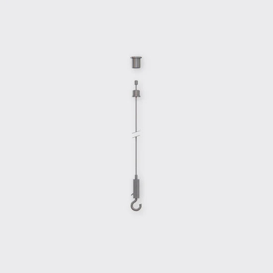 Bright Light Track Adjustable Suspension Kit With Hook 4M