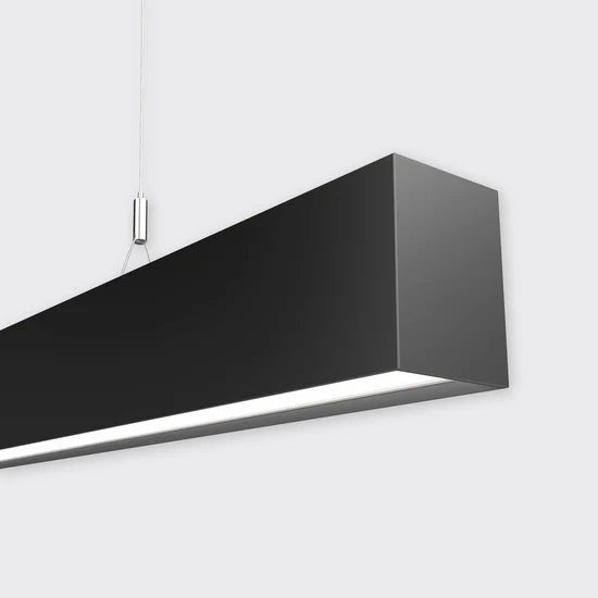 Bright Light Highline 05 50mm Down Only Luminaire 1000-2000mm 4000K Black