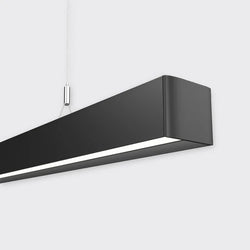 Bright Light Highline 05 50mm Down Only Luminaire 1000-2000mm 3000K Black