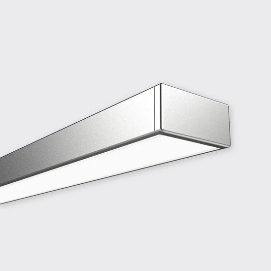 Bright Light Baseline 01 Mini Profile Opal Diffuser 4M Anodised