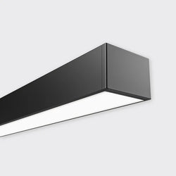 Bright Light Baseline 01 Profile Rolled Opal Diffuser 4M Black