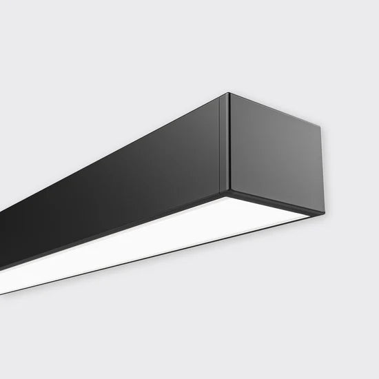 Bright Light Baseline 01 Profile Rolled Opal Diffuser 4M Black