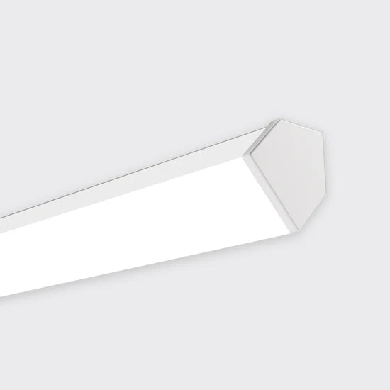 Bright Light Batten Profile 2M White Frosted Baseline 04