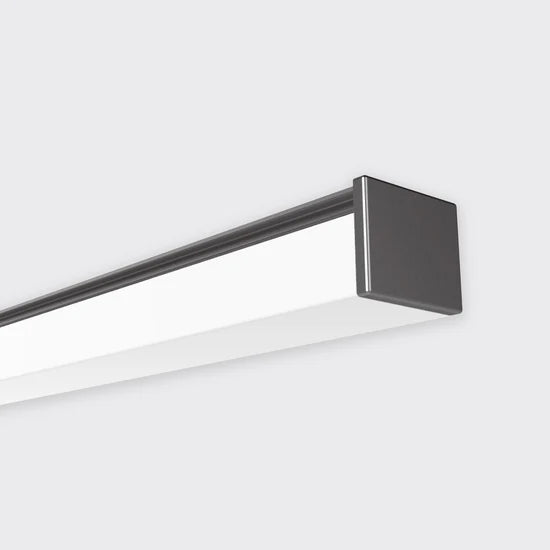 Bright Light Batten Profile 2M Black Frosted Baseline 04