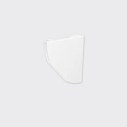 Bright Light Baseline 05 Profile End Cap White 2 X Pack