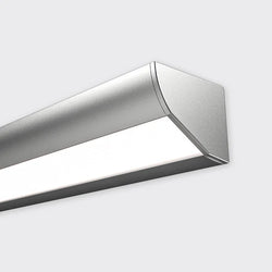 Bright Light Baseline 08 Profile Rolled Opal Diffuser 2M Anodised