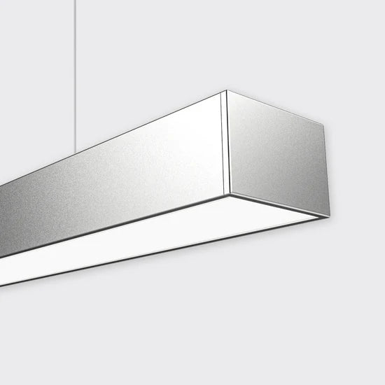 Bright Light Highline 01 Profile Rolled Opal Diffuser 4M Anodised