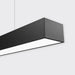 Bright Light Highline 01 Profile Rolled Opal Diffuser 4M Black