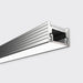 Bright Light Lowline 01 Profile Rolled Opal Diffuser 4M Anodised
