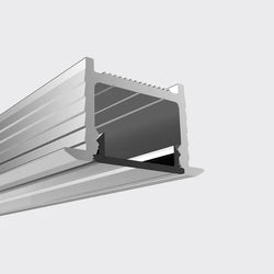 Bright Light Lowline 02 Profile Clear Pc Diffuser 4M Anodised