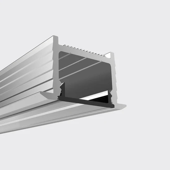 Bright Light Lowline 02 Profile Clear Pc Diffuser 4M Anodised