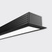 Bright Light Lowline 02 Profile Rolled Opal Diffuser 4M Black