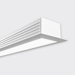 Bright Light Lowline 02 Profile Rolled Opal Diffuser 4M White