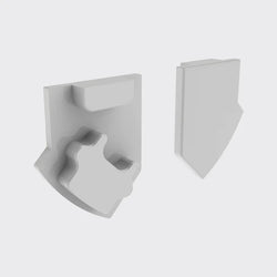 Bright Light Lowline 03 Right End Cap White