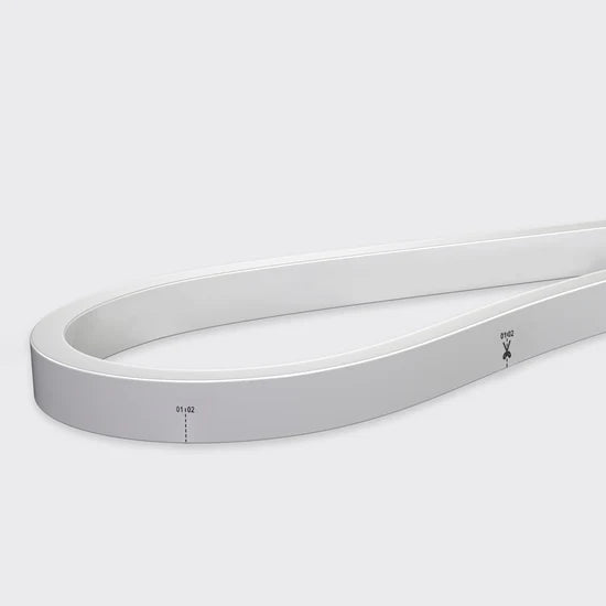 Bright Light 12W 24V Neon Edge White 5700K Silicone
