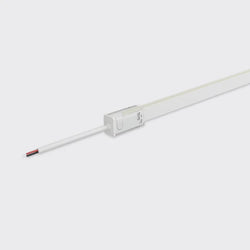 Bright Light Neon Micro Edge White Snap Connector 02 IP67. 1 Metre Cable