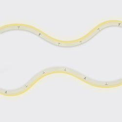Bright Light 12W 24V Neon Arc White 3000K Silicone