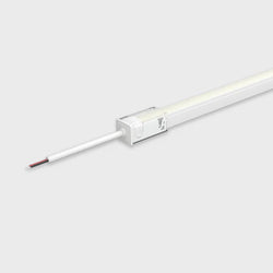 Bright Light Neon Arc White Snap Connector 01 IP67. 1 Metre Cable