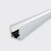 Bright Light Arc Serrated Aluminium Profile 1 Metre