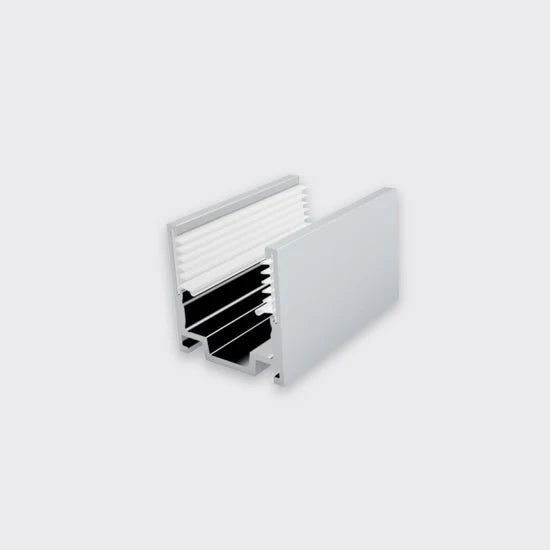 Bright Light Arc Serrated Aluminium Clip 20mm