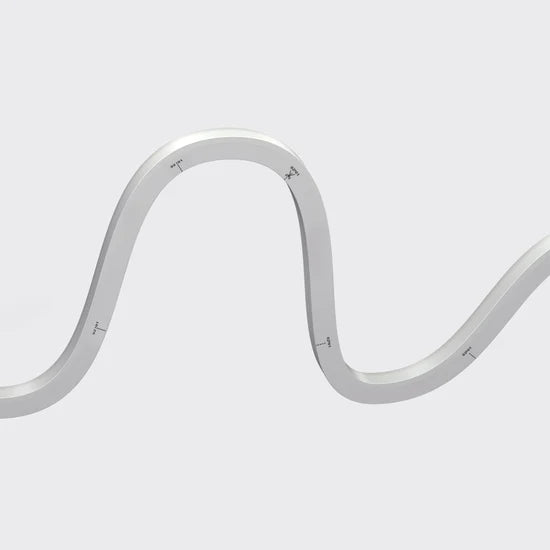 Bright Light 4.5W 24V Neon Micro Arc White 5700K Vertical Bending Silicone