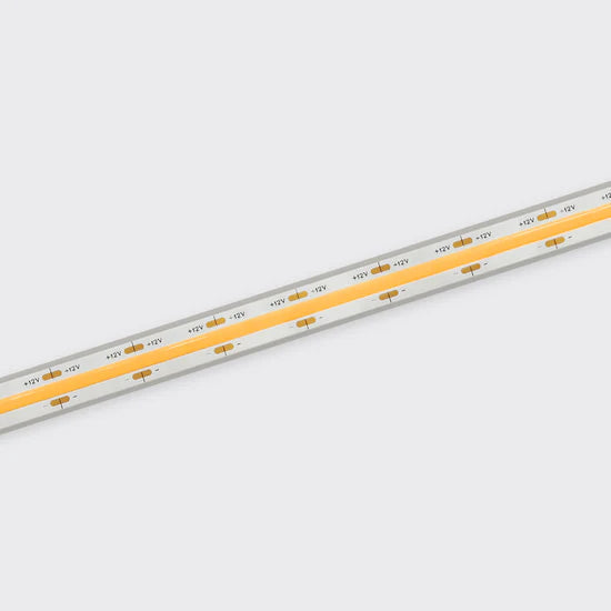 Bright Light 6W 12V Cob Led Ribbon 3000K For 10mm IP66 Sleeve