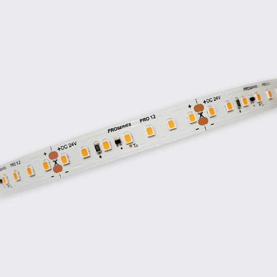Bright Light 12W 24V Pro 12 Led Ribbon 2700K Indoor