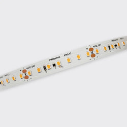 Bright Light 12W 24V Pro 12 Led Ribbon 3000K Indoor