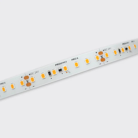 Bright Light 6W 24V Pro 6 Led Ribbon 2700K IP65