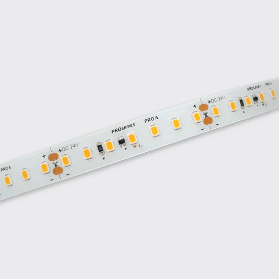 Bright Light 6W 24V Pro 6 Led Ribbon 3000K IP65