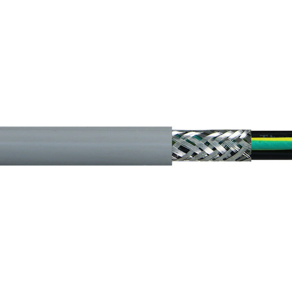 Firstflex 1.5mm 5core Control Flex LSHF Braid Screen Black Numbered Grey