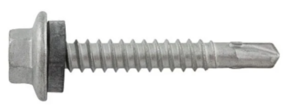 Mssmec TEK SCREW HEX HEAD 12-14X45 GAUGE HDG FOR WOOD