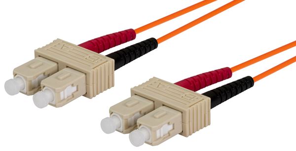CDY Dynamix OM1 62.5?m MM Duplex Fibre Leads SC/SC 1.0mt